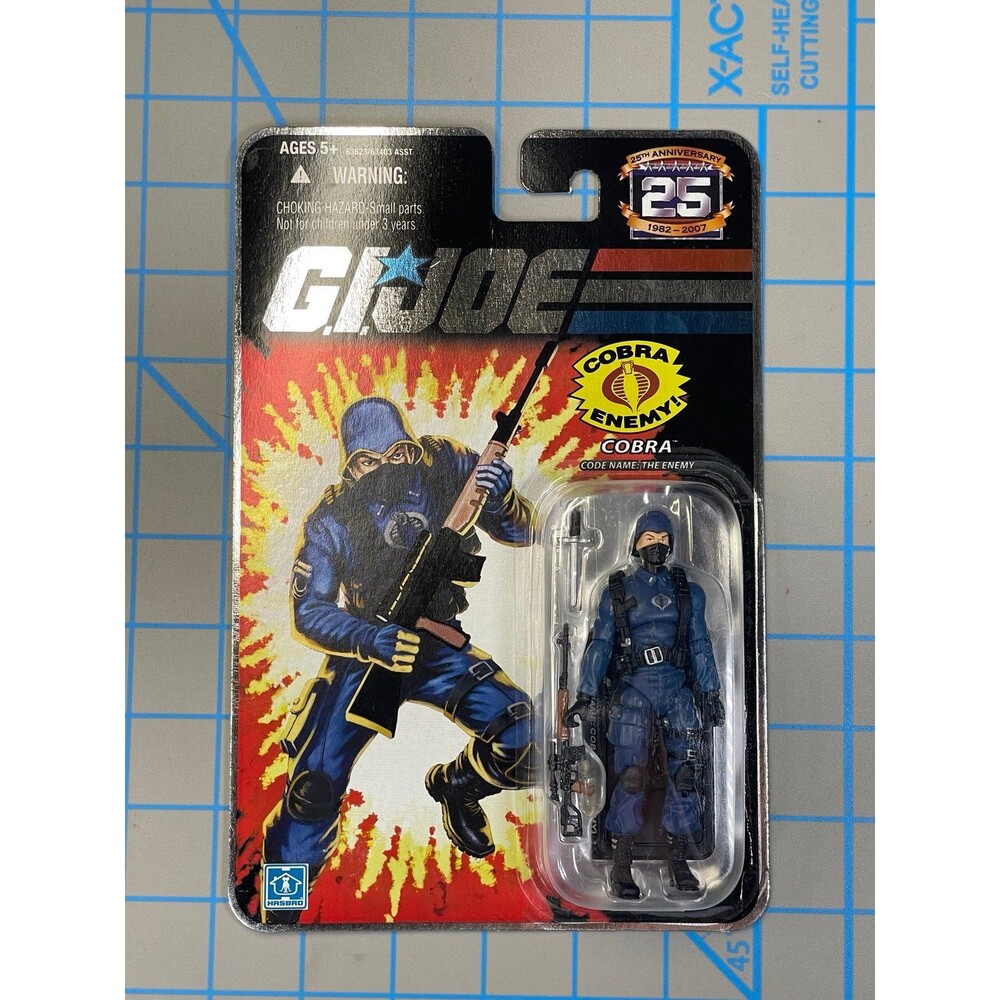 G.I. Joe 25th Anniversary Cobra "The Enemy" Action Figure 2007 Hasbro